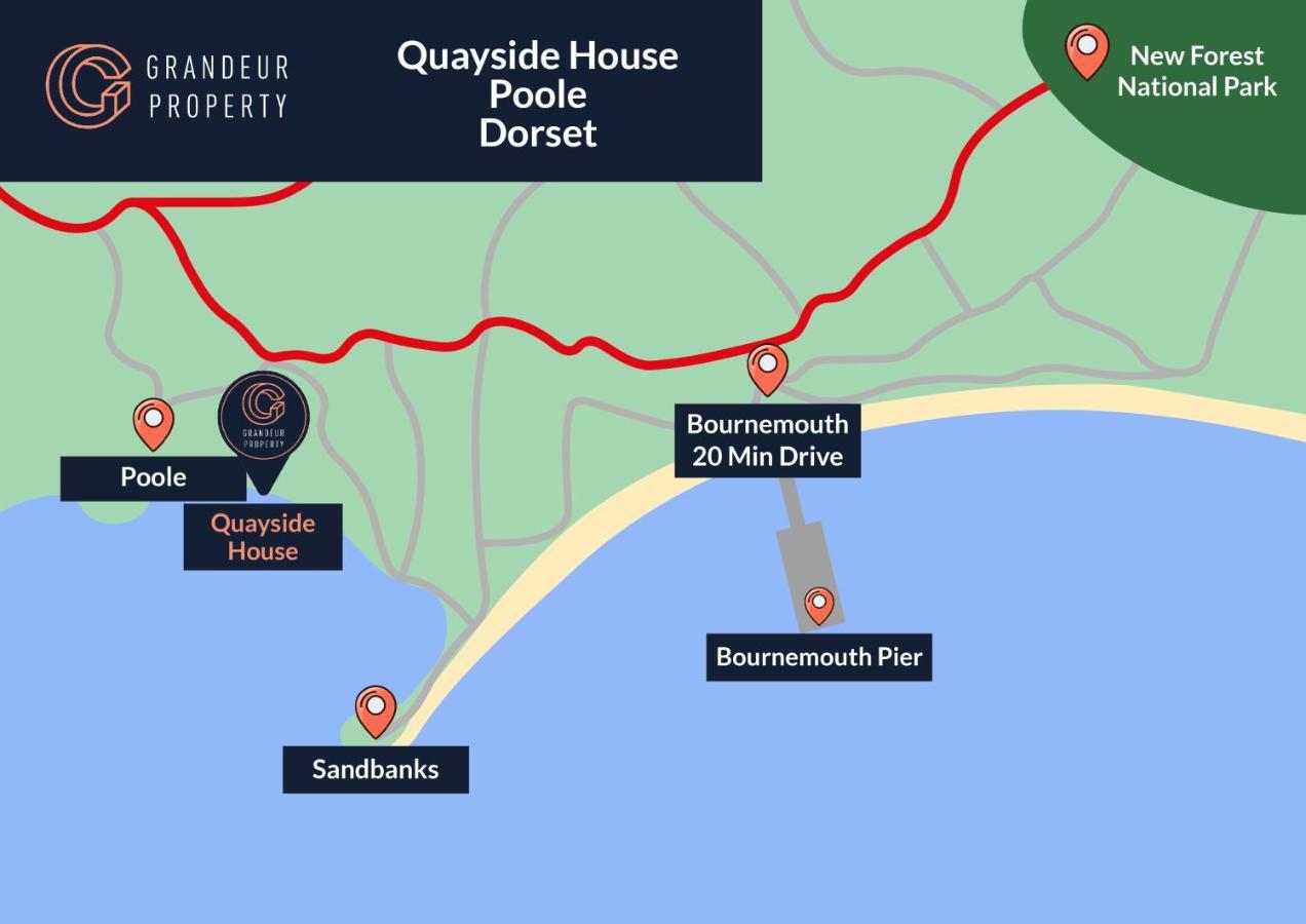 Stunning & Classy 2bed House, Poole, Parking Holiday home Poole