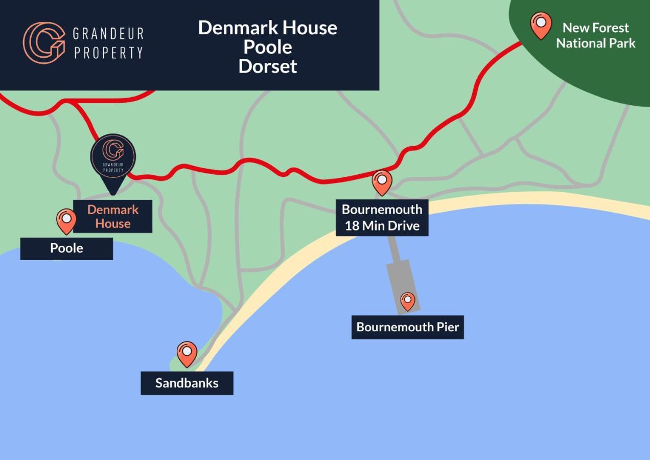 Denmark House By Grandeur Property Holiday home Poole