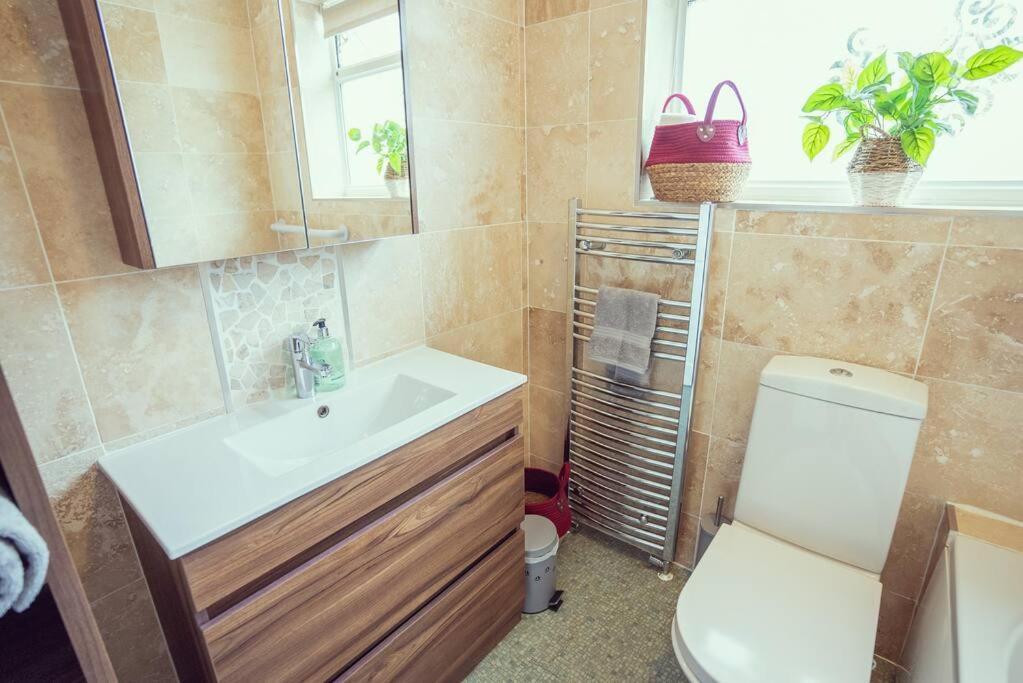 Modern By Sandy Beach, In Vibrant Village; Holiday home *