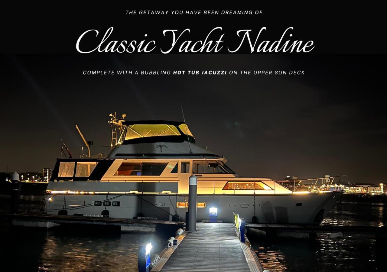 Classic Yacht Nadine In Harbour, Dorset, With A Hot Tub Jacuzzi *