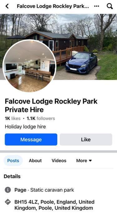Falcove - 3 Bedroom Luxury Lodge, 5g Wifi, Full Sky Tv, Free Parking & Close To * Poole