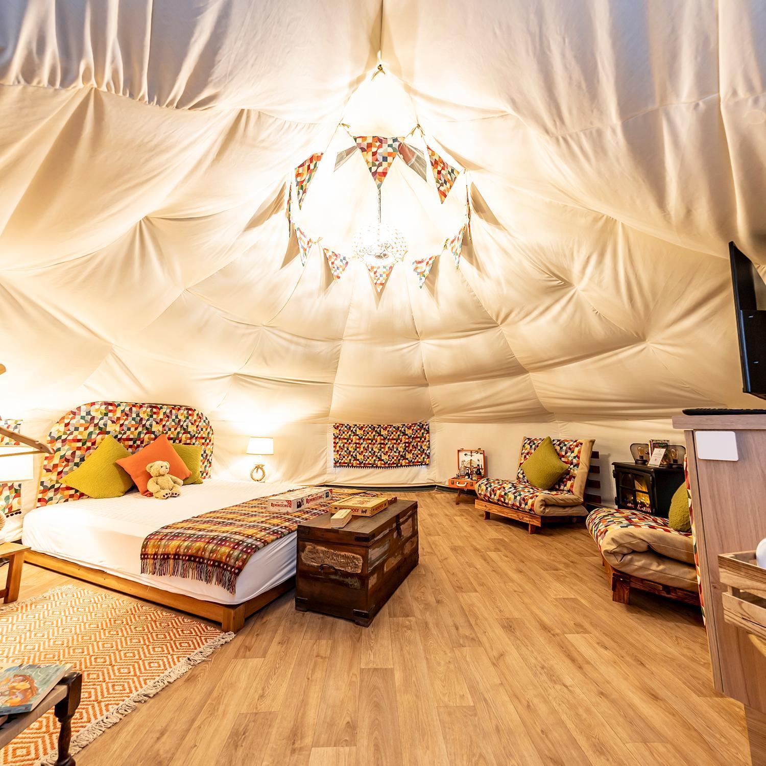 Campsite Glamping At South Lytchett Manor Poole