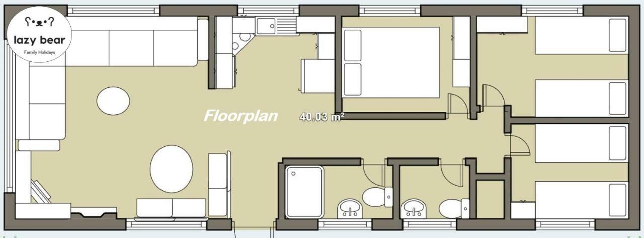 Holiday home Lazy Bear, 25 Arne View Poole